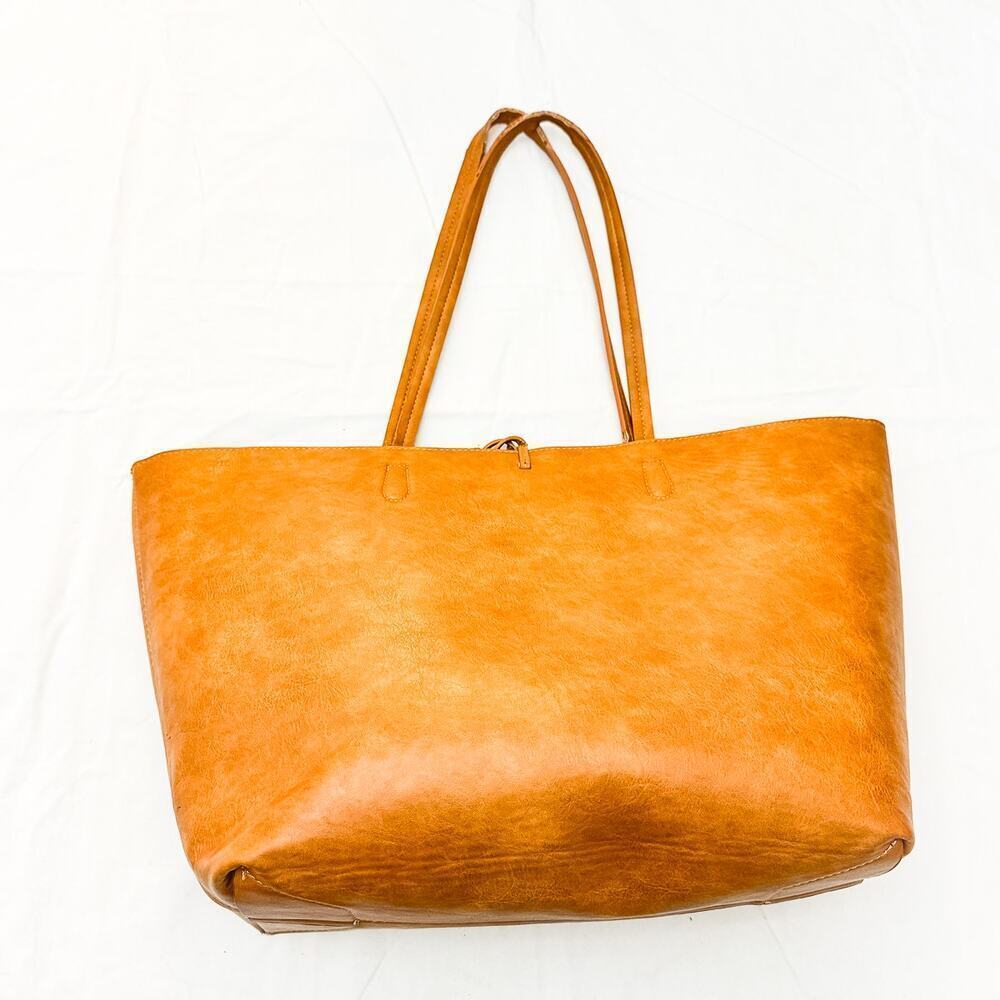 Desigual Fully Reversible Bow Indian Print Synthetic Leather Bag Tote
